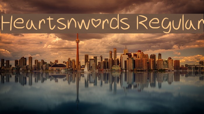 Heartsnwords Regular Polices examples