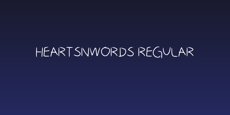 Heartsnwords Regular Social Header