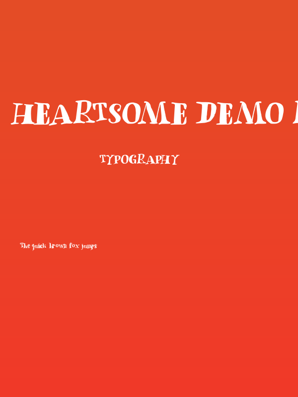 Heartsome DEMO Regular Poster