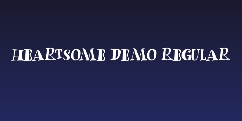 Heartsome DEMO Regular Social Header