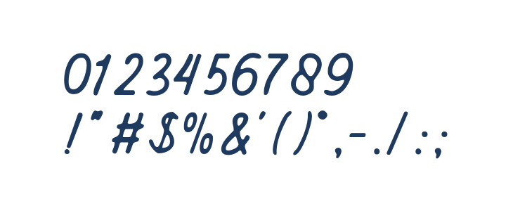 HeartstrongScriptSmooth-Reg Other Characters