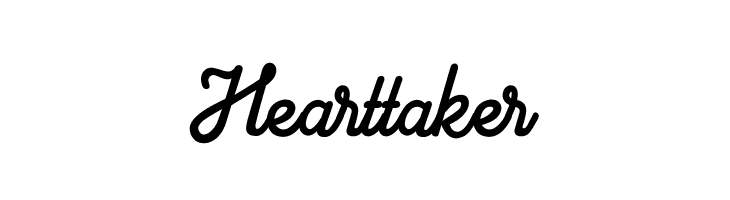 Hearttaker  baixar fontes gratis