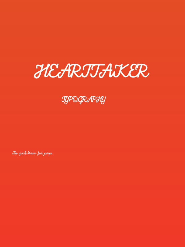 Hearttaker Poster