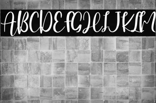 Hearttiger - Personal Use Font examples