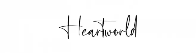 Heartworld  font caratteri gratis