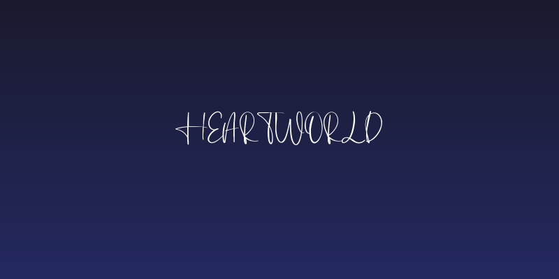 Heartworld Social Header