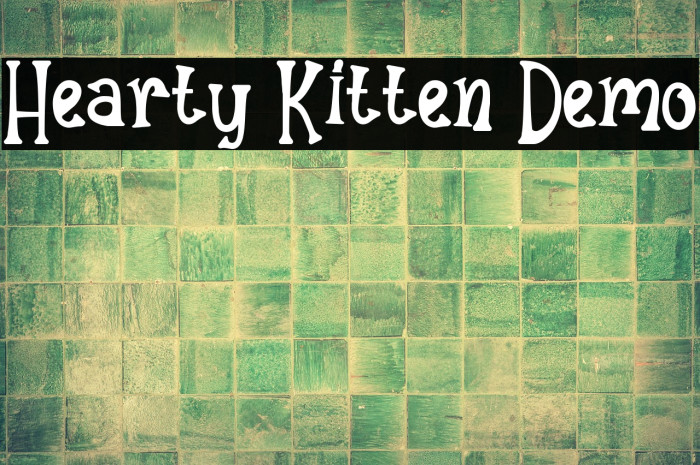 Hearty Kitten Demo Example 2