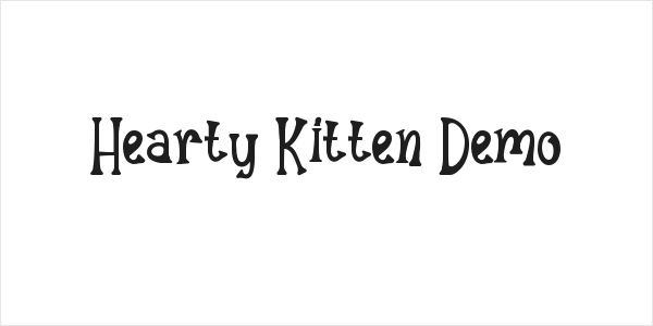Hearty Kitten Demo Logo
