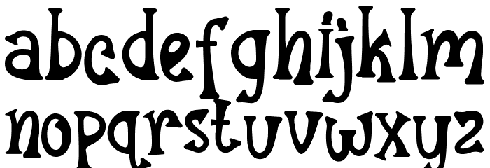 Hearty Kitten Demo Font LOWERCASE