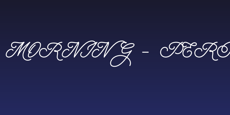 Hearty Morning - Personal Use Social Header