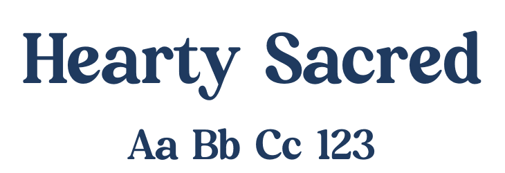 Hearty Sacred Font Preview