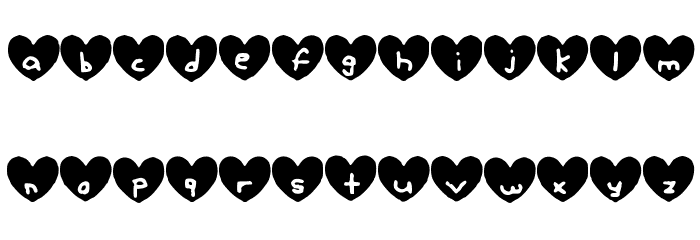 Hearty_Geelyn_Edits_Airbrush Font LOWERCASE