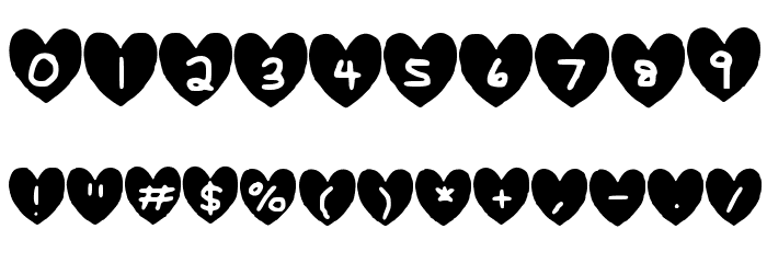 Hearty_Geelyn_Edits_Brush Font OTHER CHARS