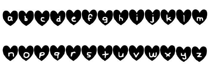 Hearty_Geelyn_Edits_Brush Font LOWERCASE