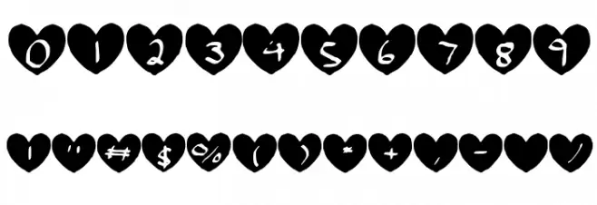 Hearty_Geelyn_Edits_Calligraphy_Brush_1 Font OTHER CHARS