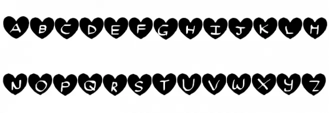 Hearty_Geelyn_Edits_Calligraphy_Brush_1 Font Litere mari