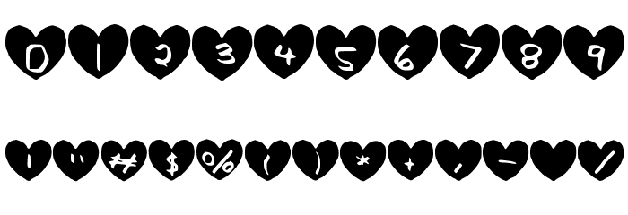 Hearty_Geelyn_Edits_Calligraphy_Brush_2 Font OTHER CHARS
