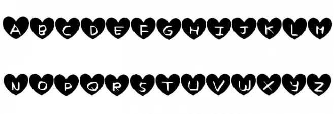 Hearty_Geelyn_Edits_Calligraphy_Brush_2 字体 大写