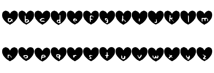 Hearty_Geelyn_Edits_Calligraphy_Brush_2 Font LOWERCASE