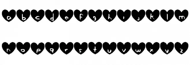 Hearty_Geelyn_Edits_Calligraphy_Brush_2 फ़ॉन्ट लोअरकेस