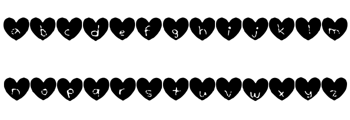 Hearty_Geelyn_Edits_Crayon 字体 小写