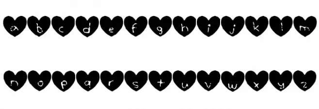 Hearty_Geelyn_Edits_Crayon 字体 小写
