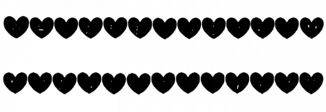 Hearty_Geelyn_Edits_Natural_Pencil Шрифта ВЕРХНИЙ