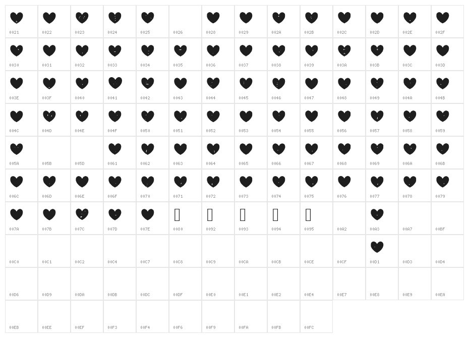 Hearty_Geelyn_Edits_Natural_Pencil Character Map