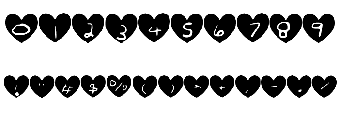 Hearty_Geelyn_Edits_Oil_Brush Font OTHER CHARS