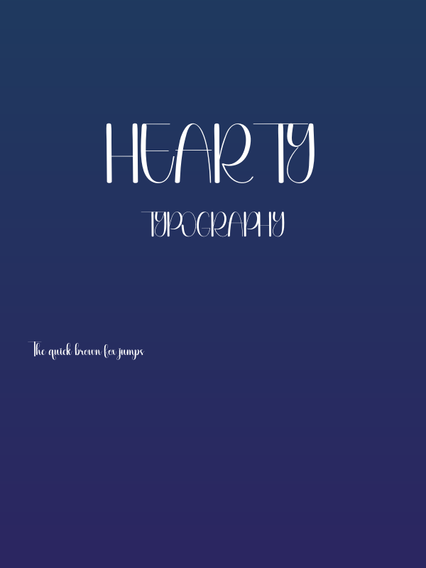 Hearty Poster