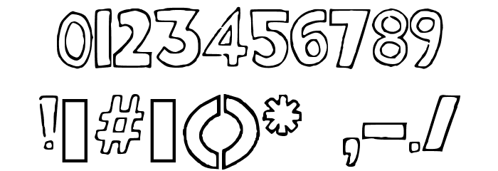 Heasafel Font OTHER CHARS