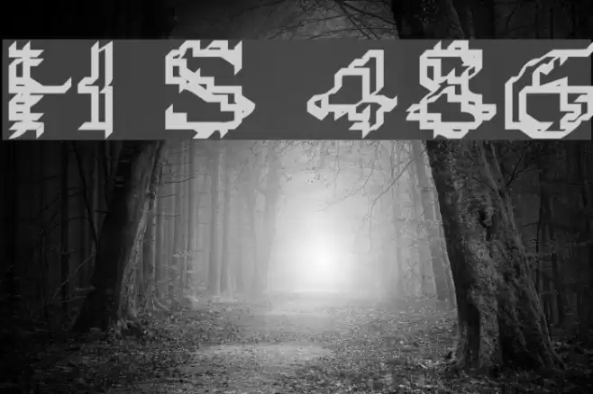 Heat Sinks 486 Font examples