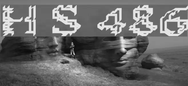 Heat Sinks 486 Font examples