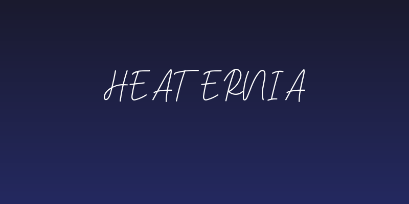 Heaternia Social Header