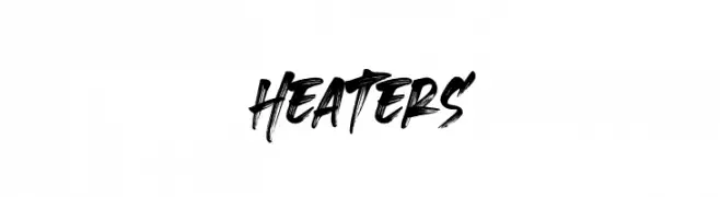 Heaters  フリーフォントのダウンロード