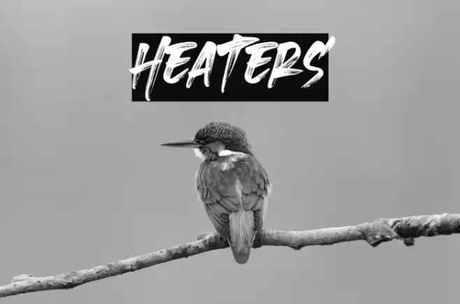 Heaters Font examples