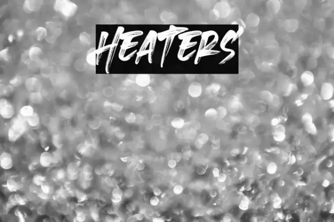 Heaters Font examples