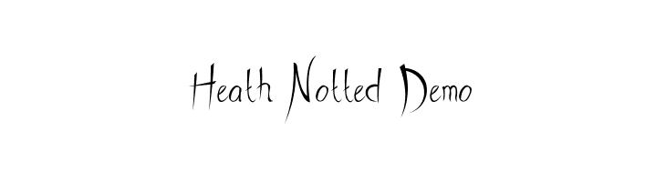 Heath Notted Demo  font caratteri gratis
