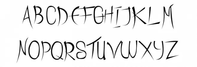 Heath Notted Demo Шрифта ВЕРХНИЙ
