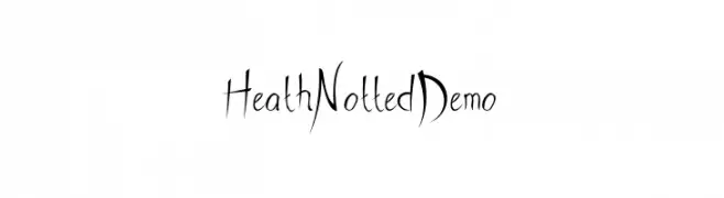 HeathNottedDemo  Fuentes Gratis Descargar
