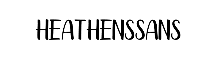 HeathensSans  नि: शुल्क फ़ॉन्ट्स डाउनलोड