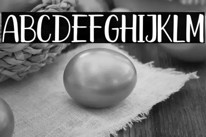 HeathensSans Font examples