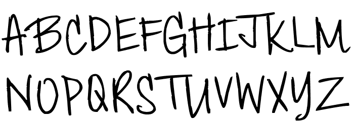 Heather Shibahn Font UPPERCASE