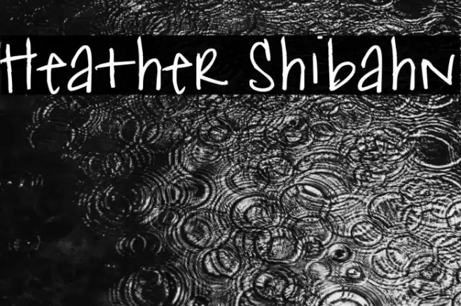 Heather Shibahn 字体 examples