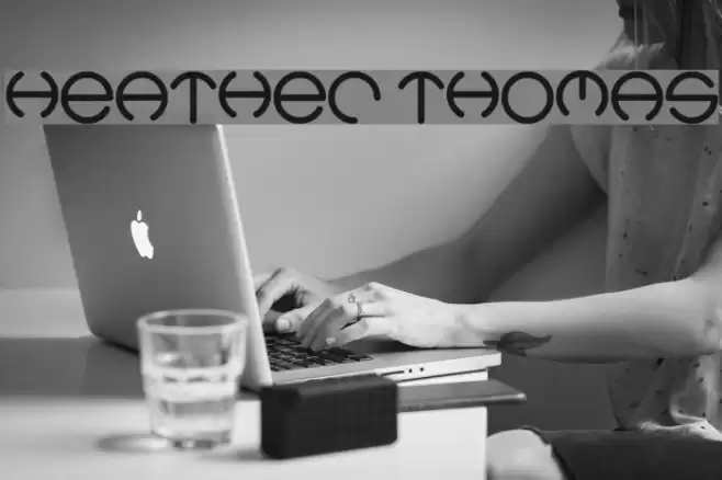 Heather Thomas Font examples