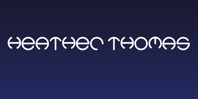 Heather Thomas Social Header