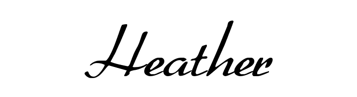Heather Font