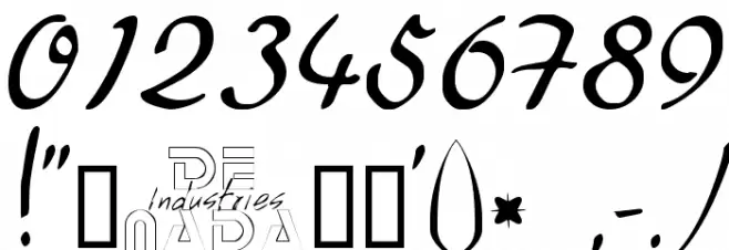 Heather Font OTHER CHARS