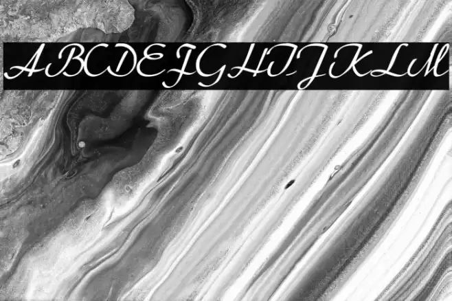 Heather Font examples