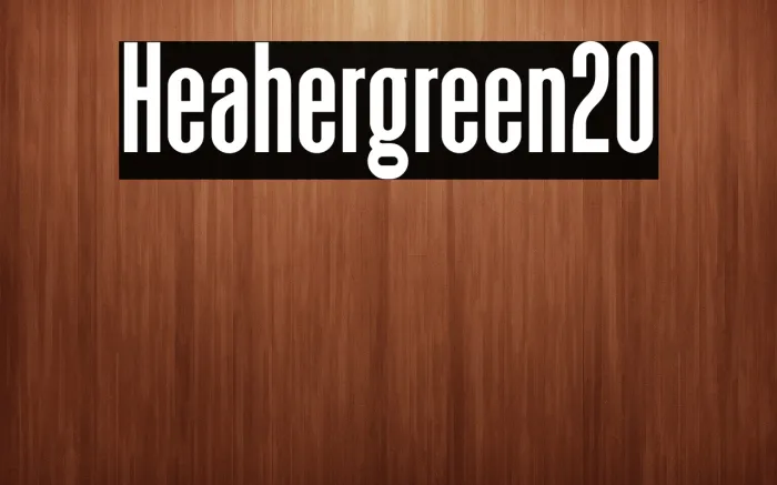 Heathergreen 2.0 Example 3